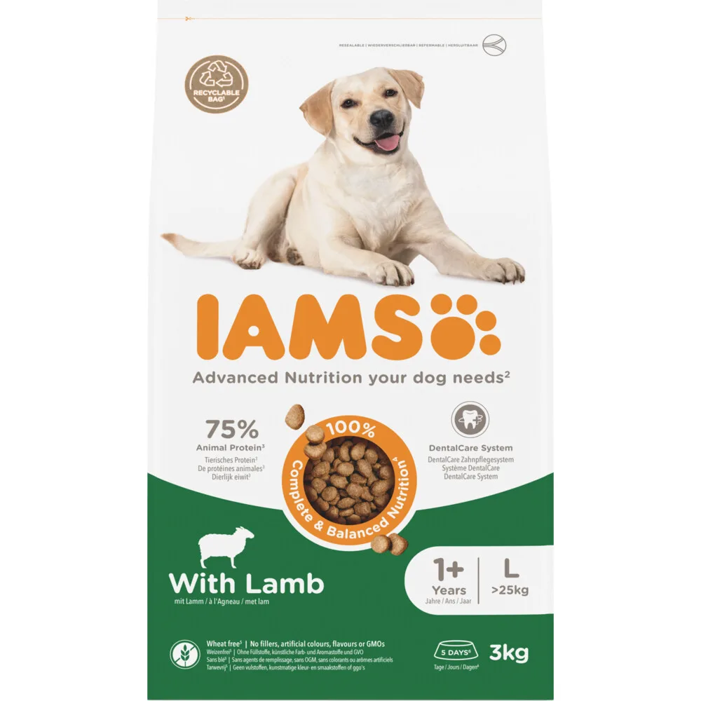 3x IAMS Dog Adult Large Lam 3 kg von IAMS – Produktfoto