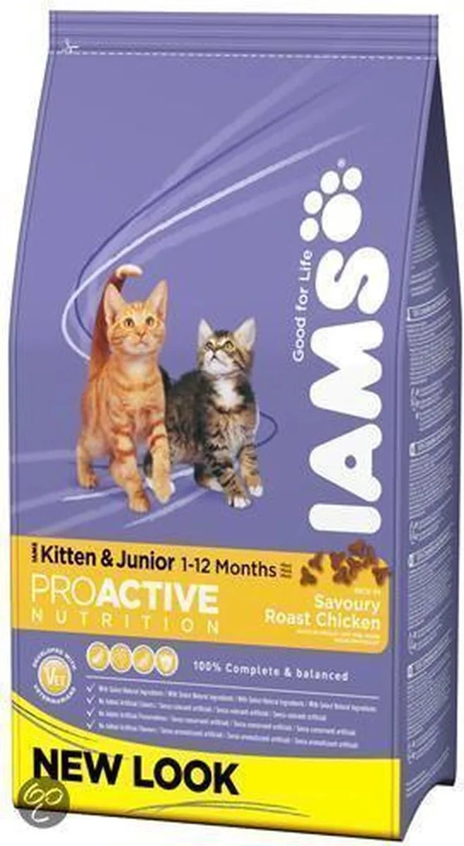 Cat Kitten/Junior Kip 1.5 kg de IAMS – photo produit