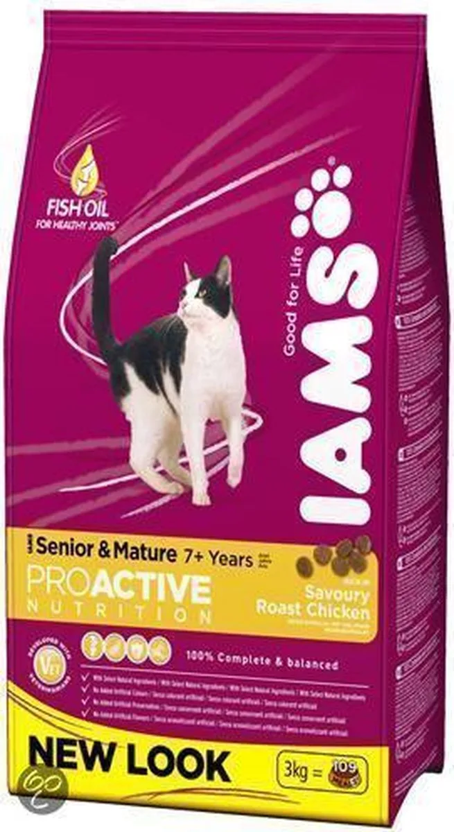 Cat Senior Mature Kip 1.5 kg de IAMS – photo produit