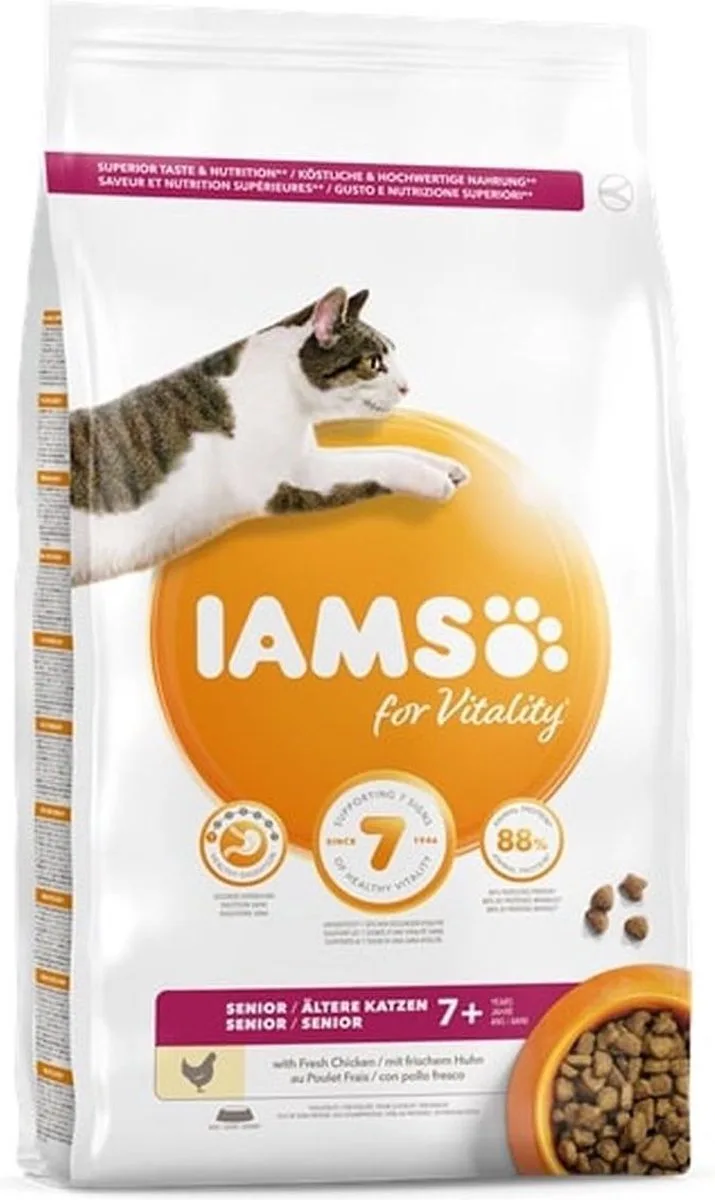 Vitality Frisches Huhn Senior 7+ 800 g von IAMS – Produktfoto