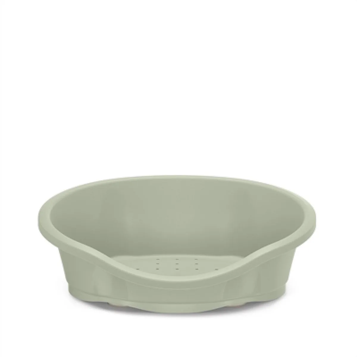 Hondenmand Dido Groen - Robuuste Ovalen Mand met Ventilatie - 65x47x22 cm de Imac – photo produit