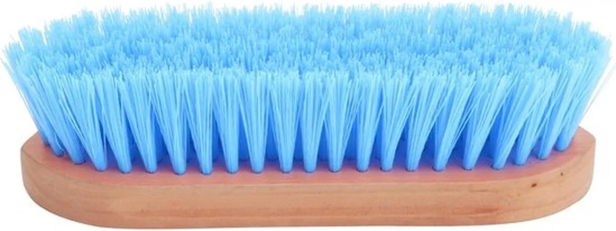 Borstel hard met gelakt houten - blauw fra Imperial Riding i Blue Breeze – produktbillede