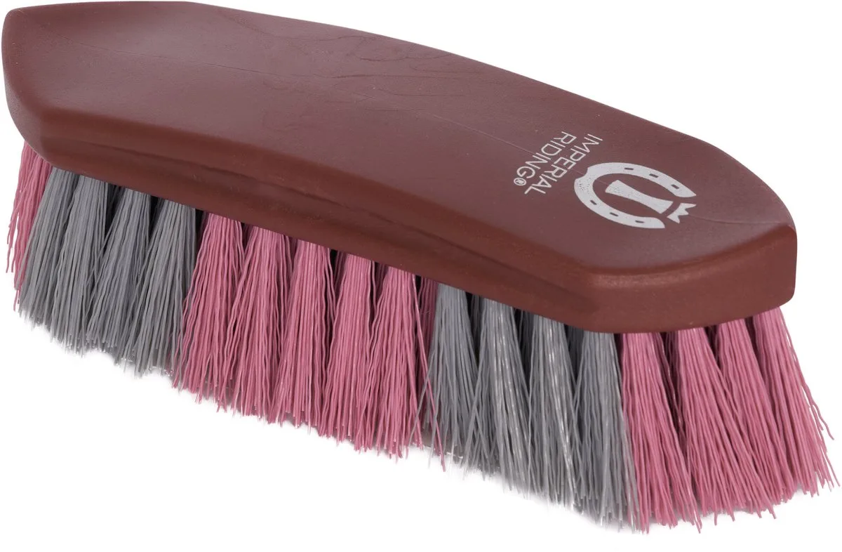 Cap voor langharige paarden Imperial Riding Dandy de Imperial Riding en Roze-bordeaux-zilver – photo produit