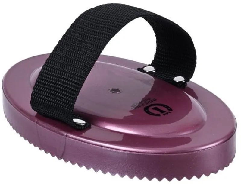 Curry Comb IRH von Imperial Riding in Dark Mauve Metallic – Produktfoto