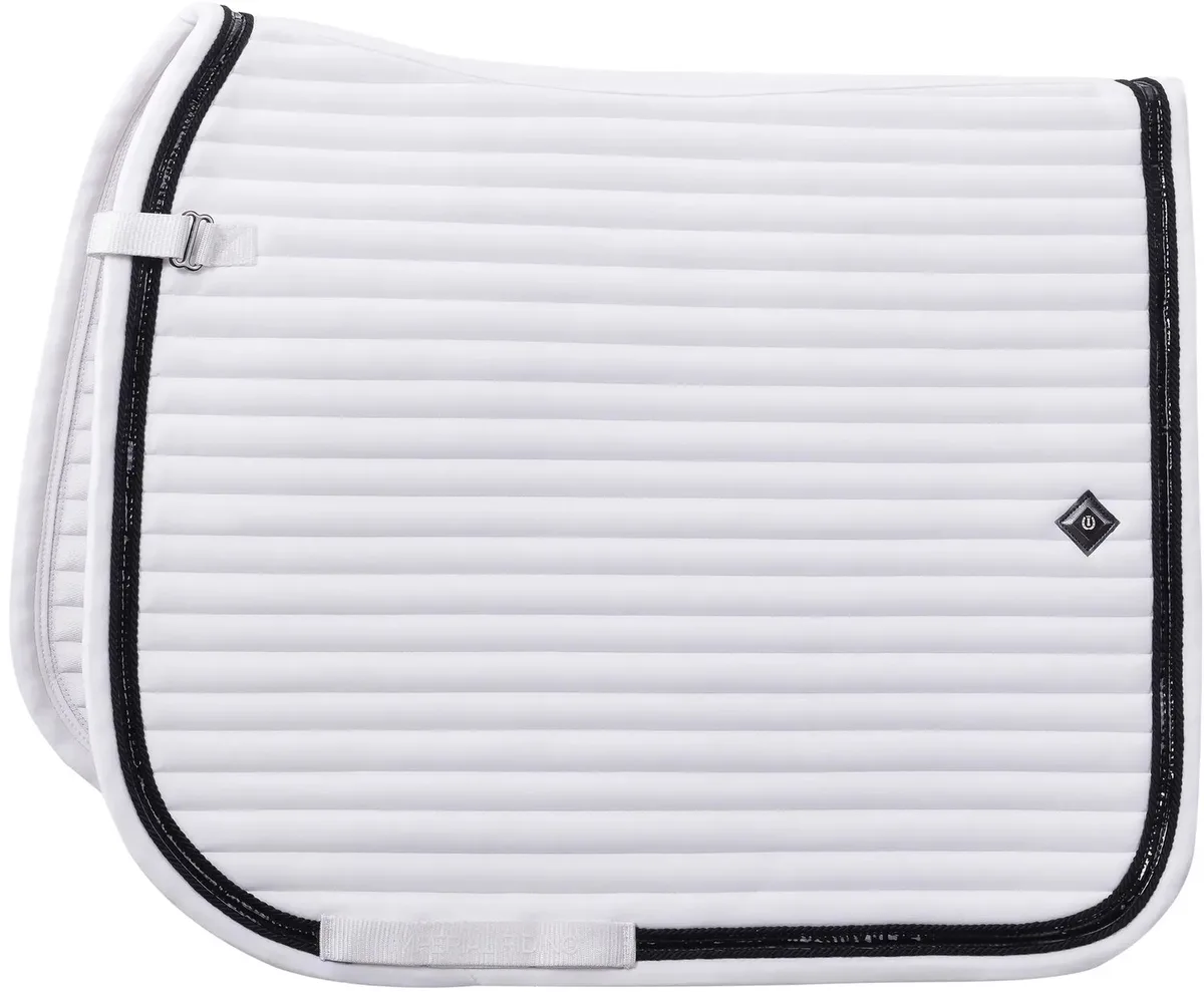 Dressuurmat voor paarden Imperial Riding Glazed DR by Imperial Riding in White – product photo