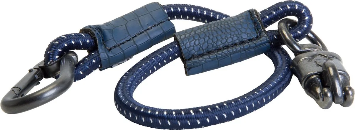 Elastische Trailerlijn Little Space - 60 CM de Imperial Riding en Bleu foncé – photo produit