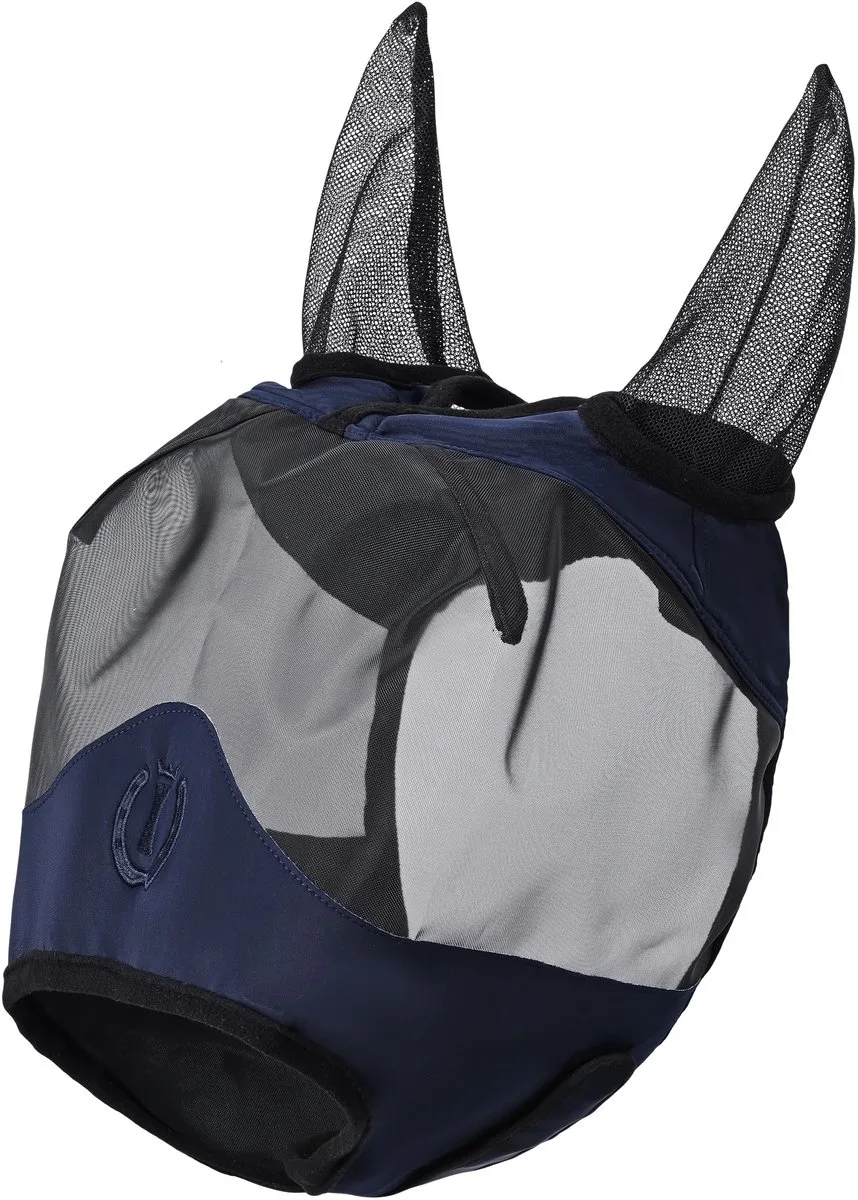 Fly Shield IRH - Vliegenmasker met Oren - Navy - Maat Cob by Imperial Riding – product photo
