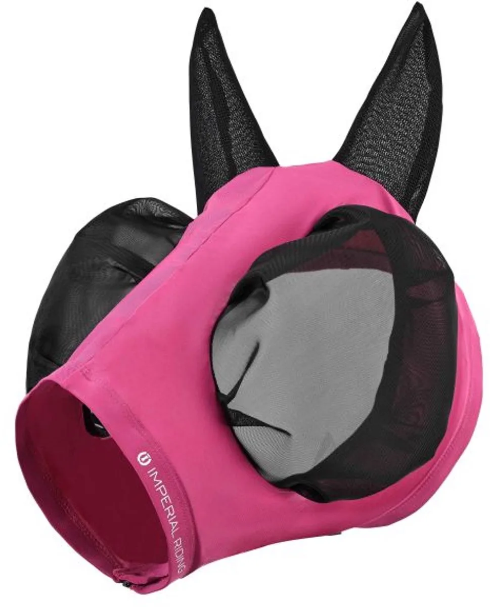 Flymask IRH Trail Ride - Vliegenmasker - Pink - Maat Full de Imperial Riding – photo produit