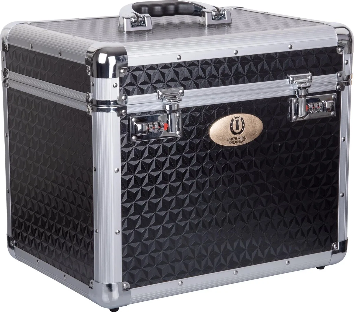 Grooming Box Shiny - 38x28x32 cm från Imperial Riding i Black Glitter – produktbild