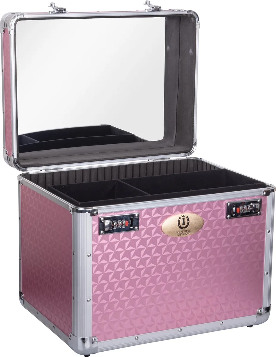 Grooming Box Shiny - Pink - 38 x 28 x 31,5 cm de Imperial Riding en Rose – photo produit