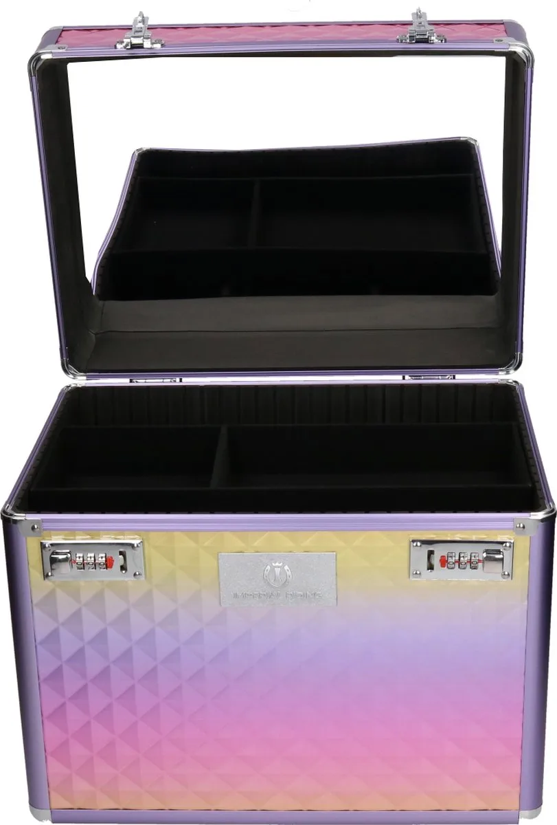 Grooming Box Shiny - Unicorn - 38 x 28 x 31.5 cm de Imperial Riding en Roze – regenboog – photo produit