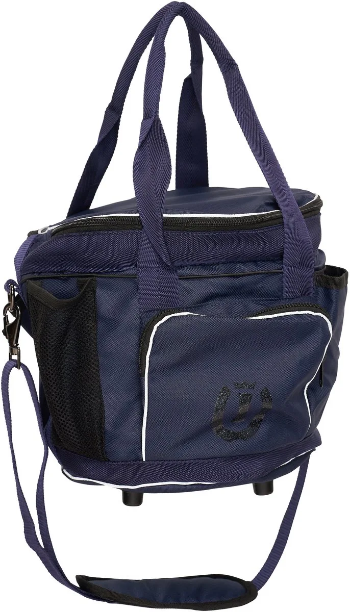 Groomingtas IRHBasic - Poetstas van Imperial Riding in Donkerblauw – productfoto