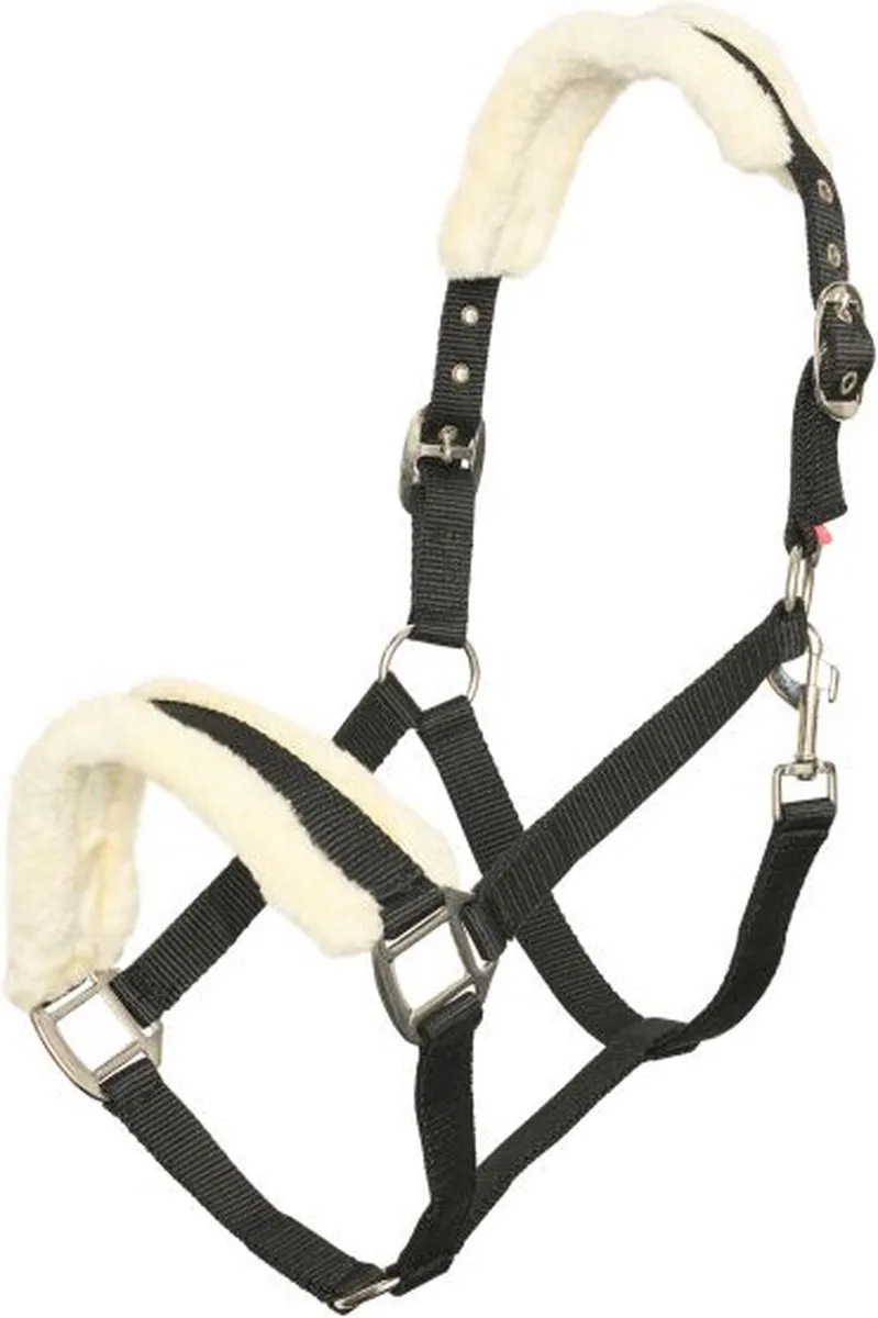 Halster Classic Fur - Bond Onderlegd - Black - Pony by Imperial Riding in Black – product photo