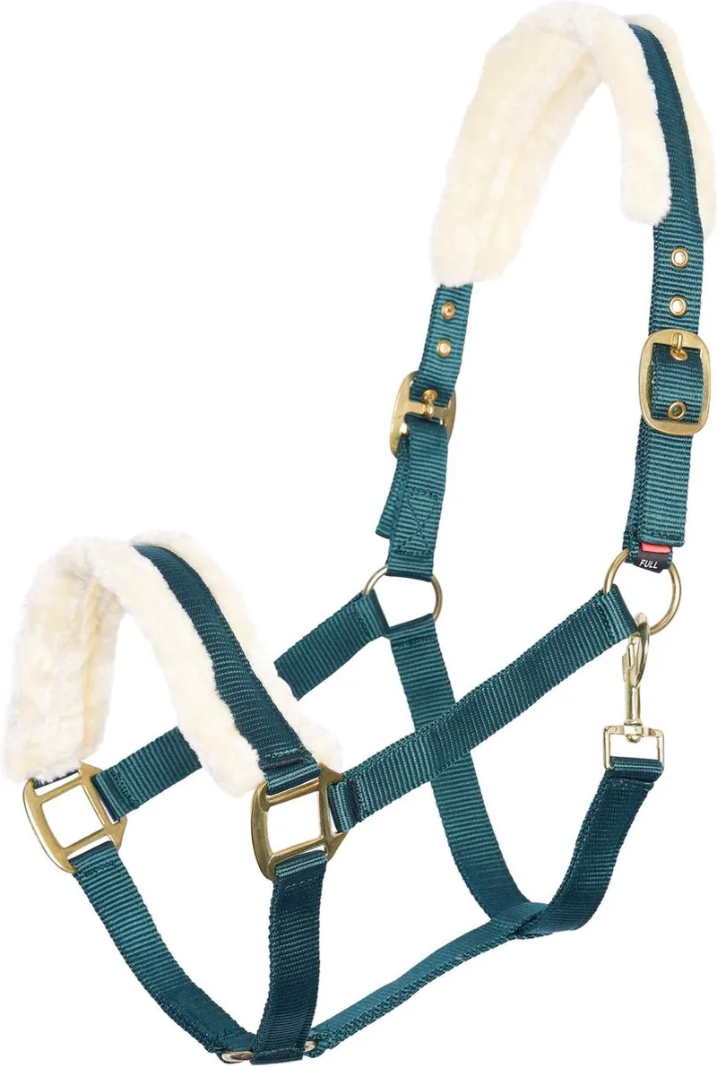 Halster Classic Fur - Forest Green - Veulen by Imperial Riding in Ferest Green – product photo