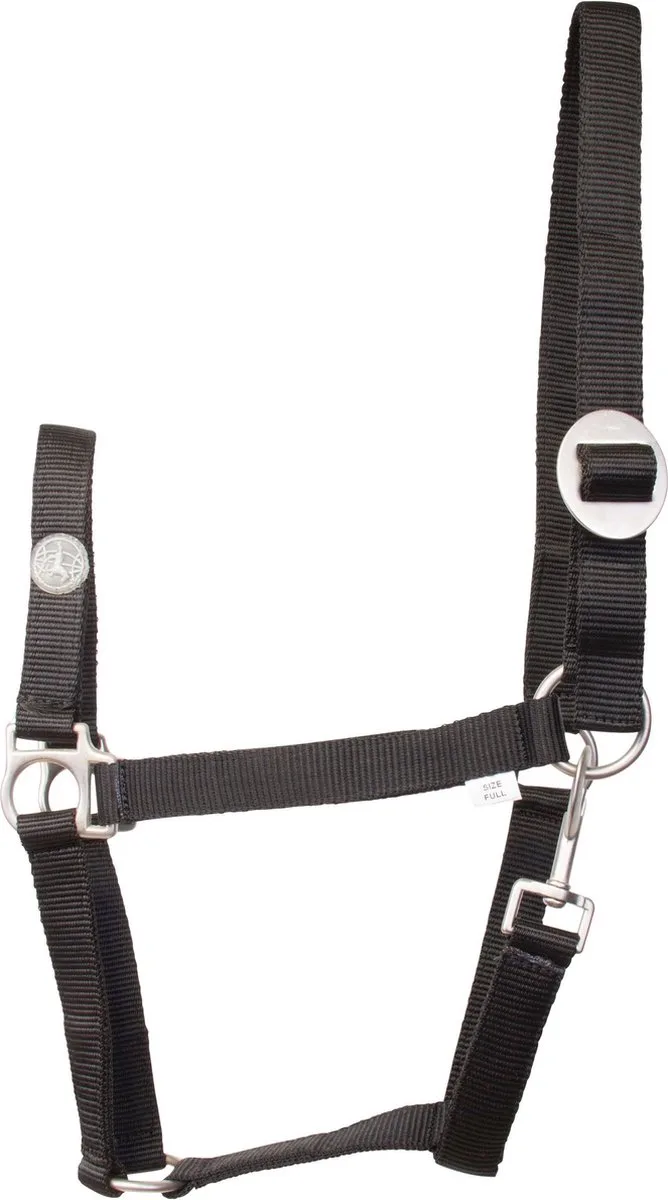 Halster Nylon Economic SHETL von Imperial Riding in Schwarz – Produktfoto