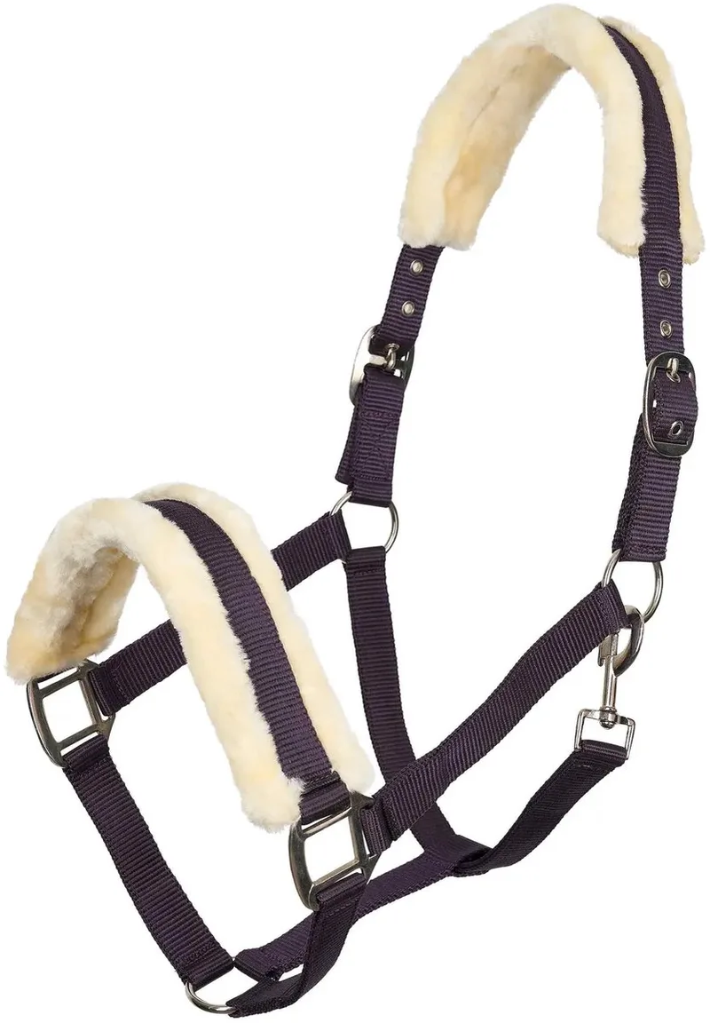 Halster voor paarden Imperial Riding Classic Fur de Imperial Riding en Zwarte bes – photo produit