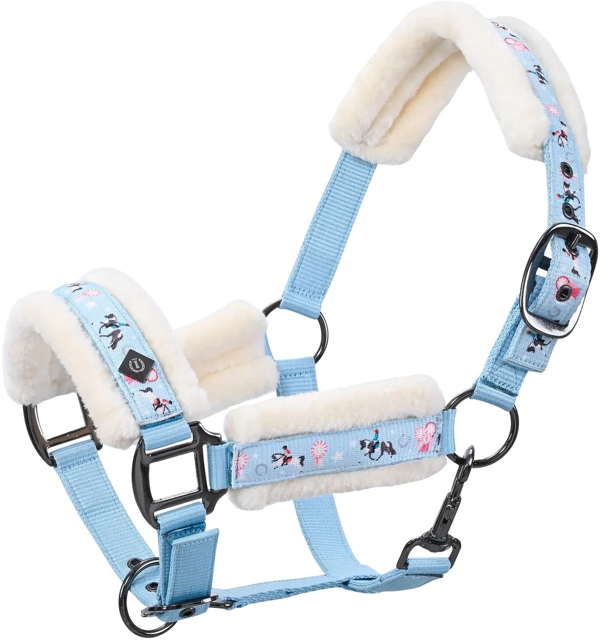 Halster voor paarden Imperial Riding Little Champion de Imperial Riding en Bleu clair – photo produit