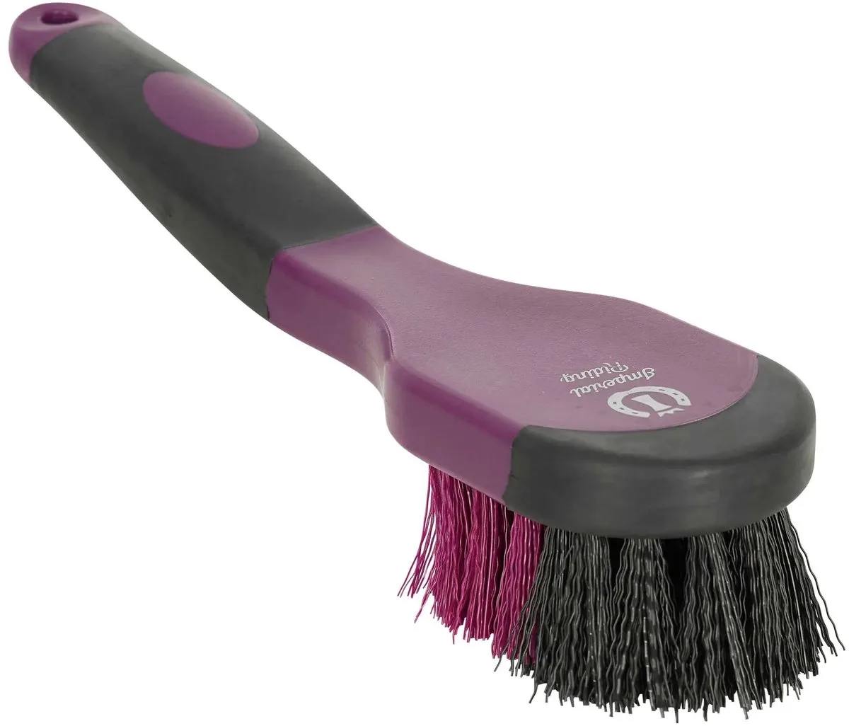 Hoefborstel Imperial Riding Grip de Imperial Riding en Donkere bloem – photo produit