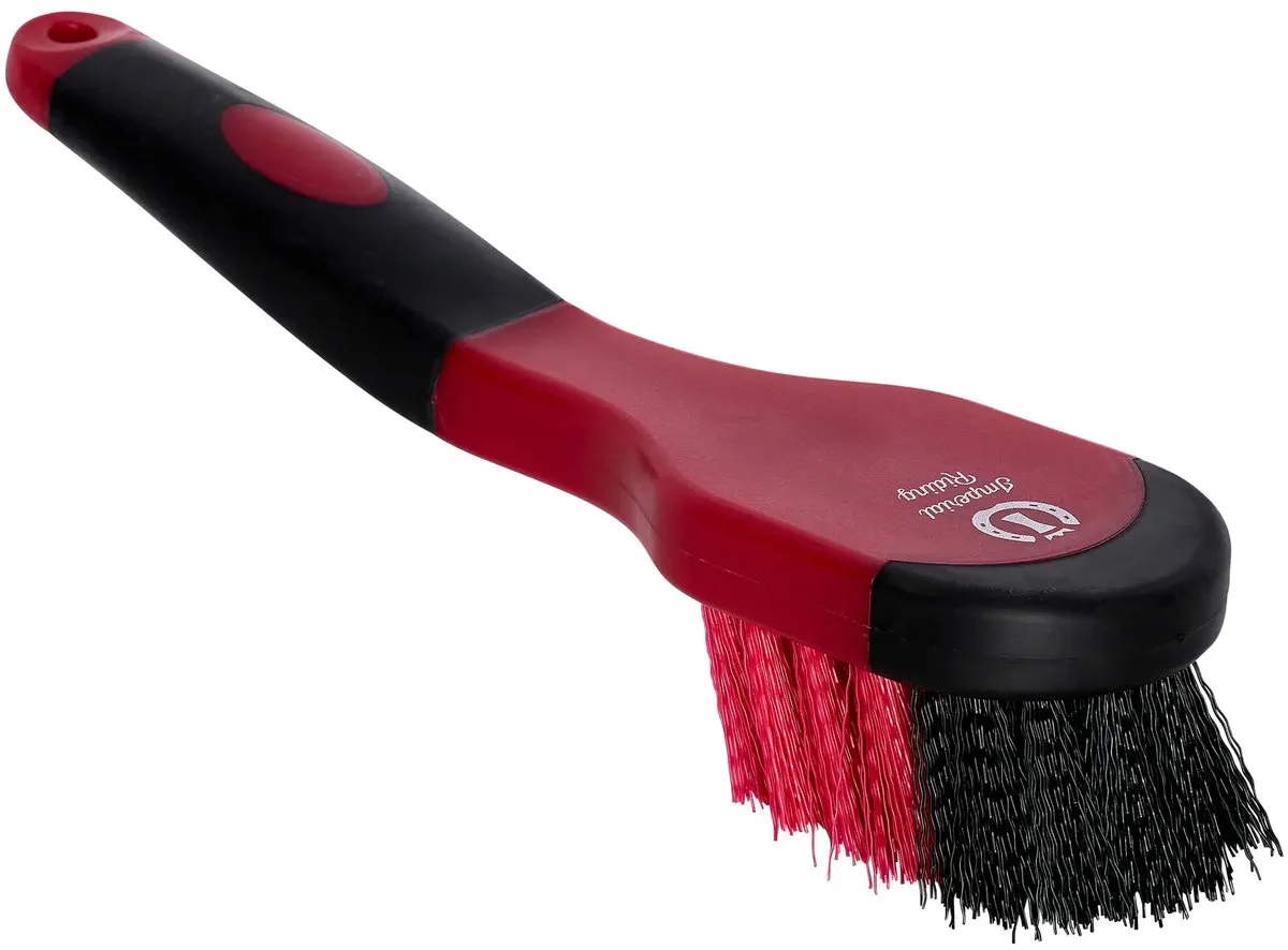 Hoefborstel Imperial Riding Grip von Imperial Riding in Rot – Produktfoto