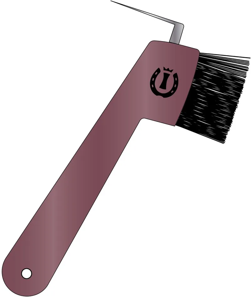 Hoevenkrabber IRH - Dark Taupe Metallic de Imperial Riding en Dark Mauve Metallic – photo produit