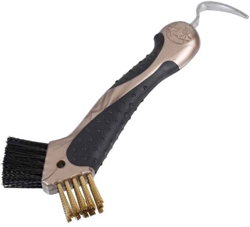 Hoevenkrabber IRHScraper by Imperial Riding in Dark Taupe Metallic – product photo