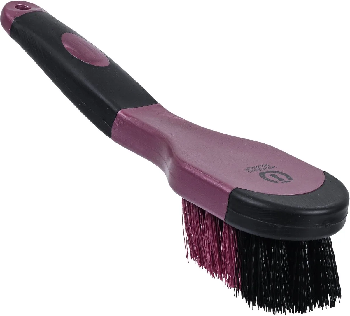 Hoof brush IRHGrip van Imperial Riding in Dark Mauve Metallic – productfoto