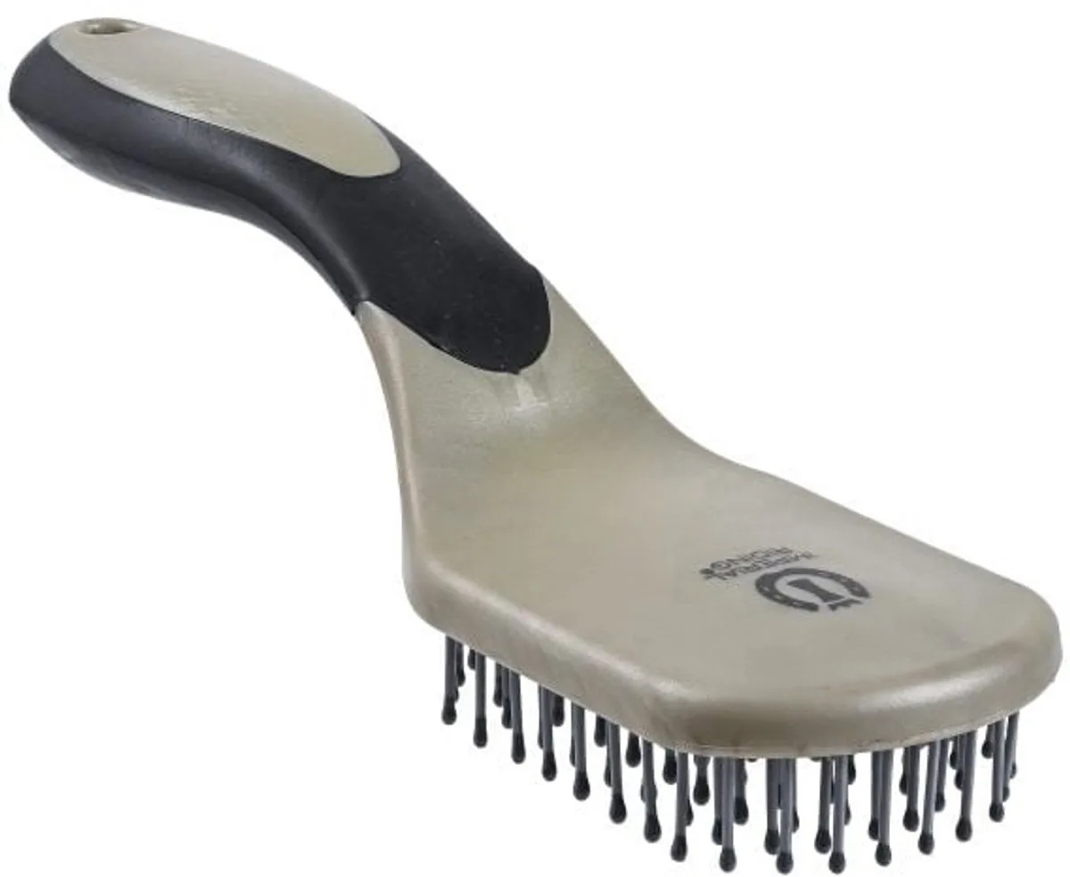 Mane & Tail Brush IRHBoomerang fra Imperial Riding i Light Olive Metallic – produktbillede