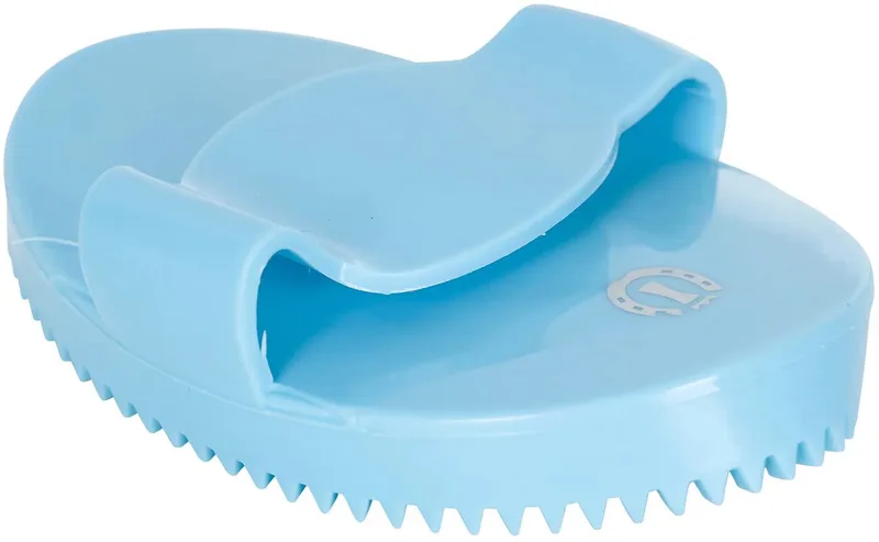 Massageborstel Imperial Riding Curry comb soft de Imperial Riding en Bleu – photo produit
