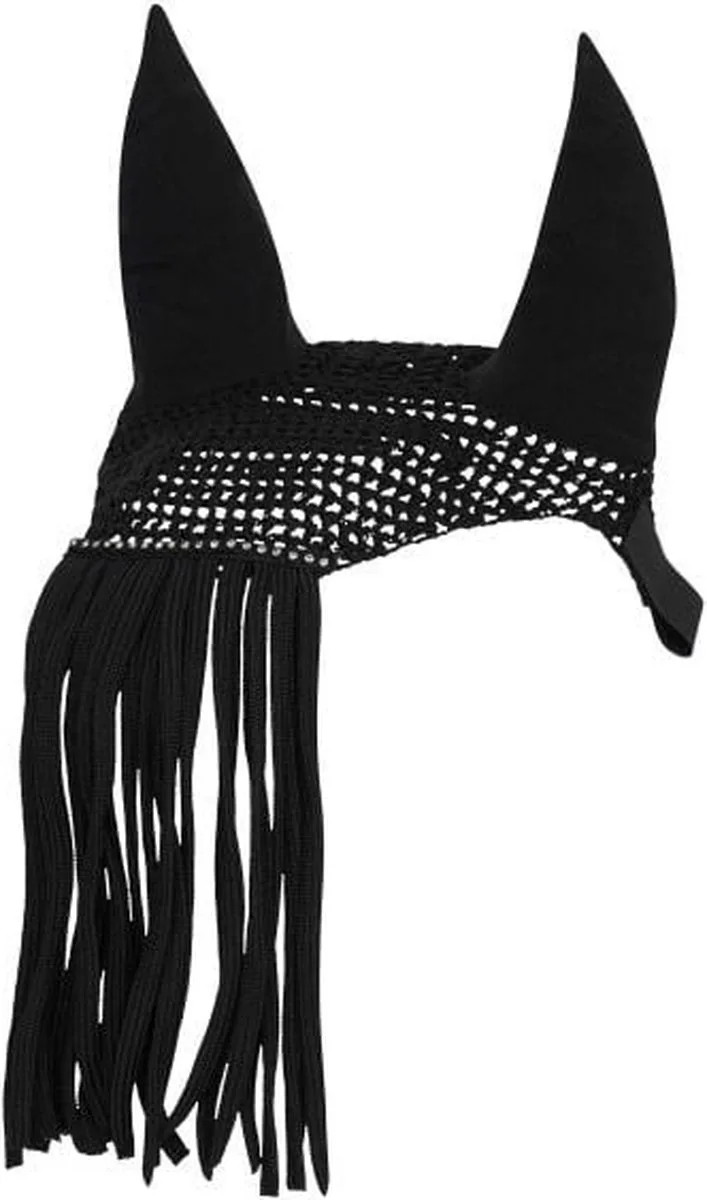 Oornetje Fringes - Cob fra Imperial Riding i Sort – produktbillede