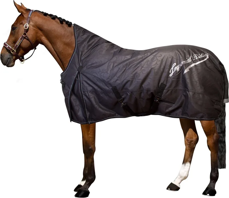 Outdoordeken Super-dry 200gr 185 de Imperial Riding en Noir – photo produit