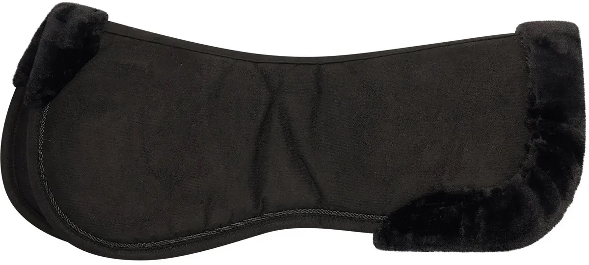 Paardenschokdemper Imperial Riding Suede Fur från Imperial Riding i Svart – produktbild