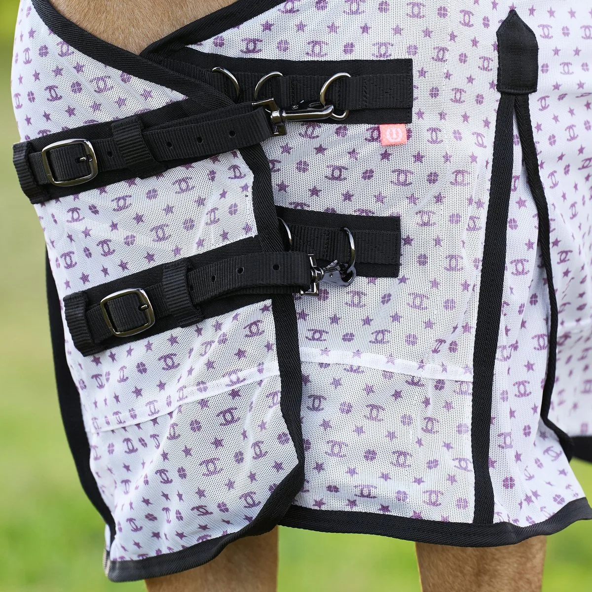 Paardenvliegendeken Imperial Riding Carlys från Imperial Riding i Ballerina aop – produktbild