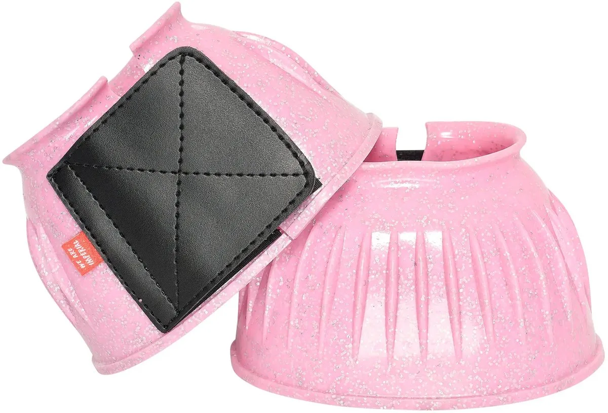 PVC klokken voor paard Imperial Riding by Imperial Riding in Light pink glitter – product photo