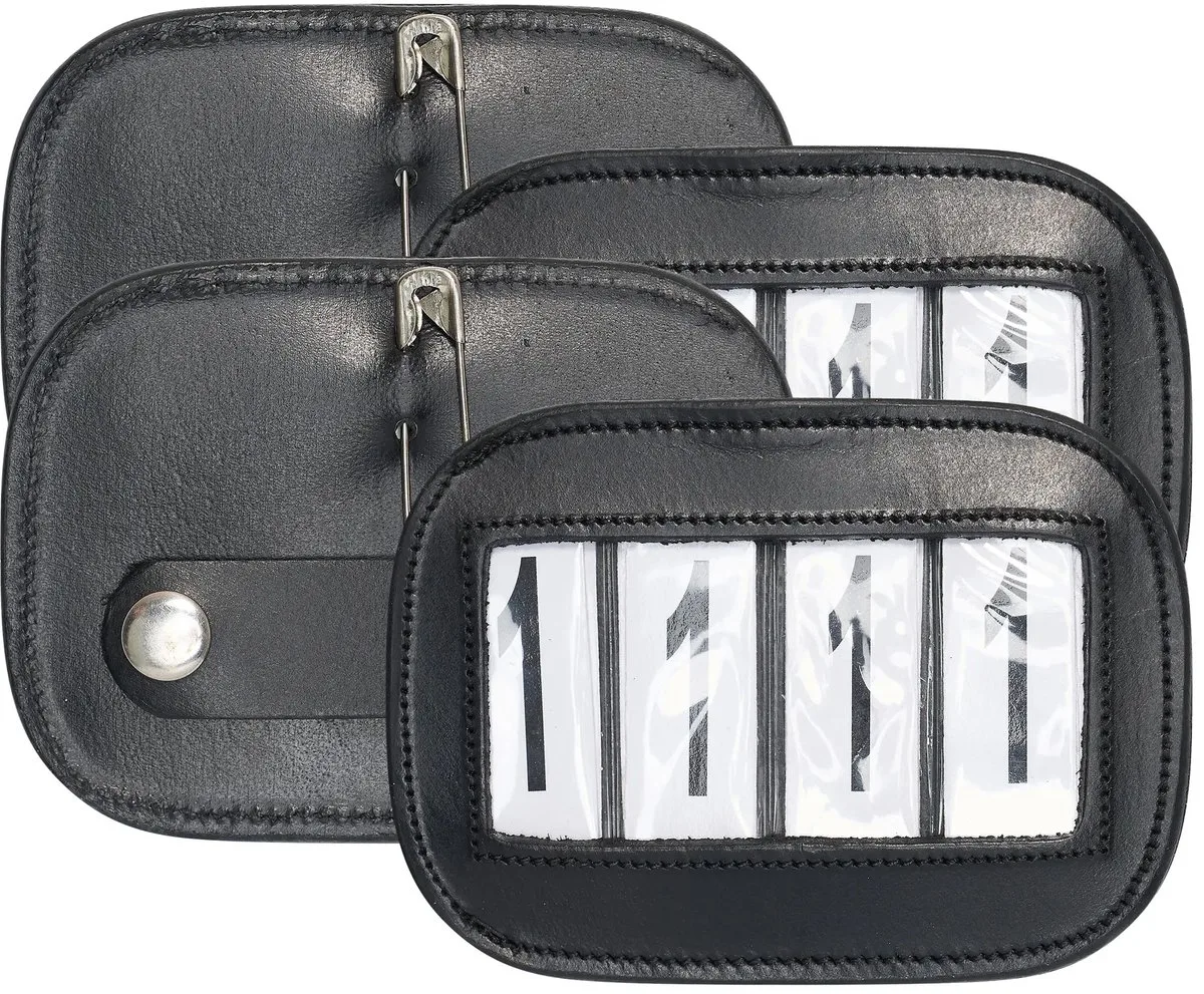 Rijnummer Imperial Riding Round (x2) från Imperial Riding i Svart – produktbild
