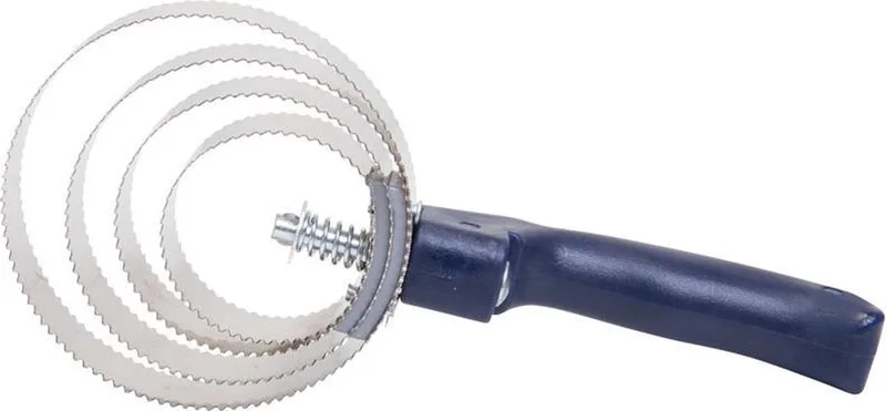 Roskam metaal spiraal m/handgr - Navy de Imperial Riding en Bleu – photo produit