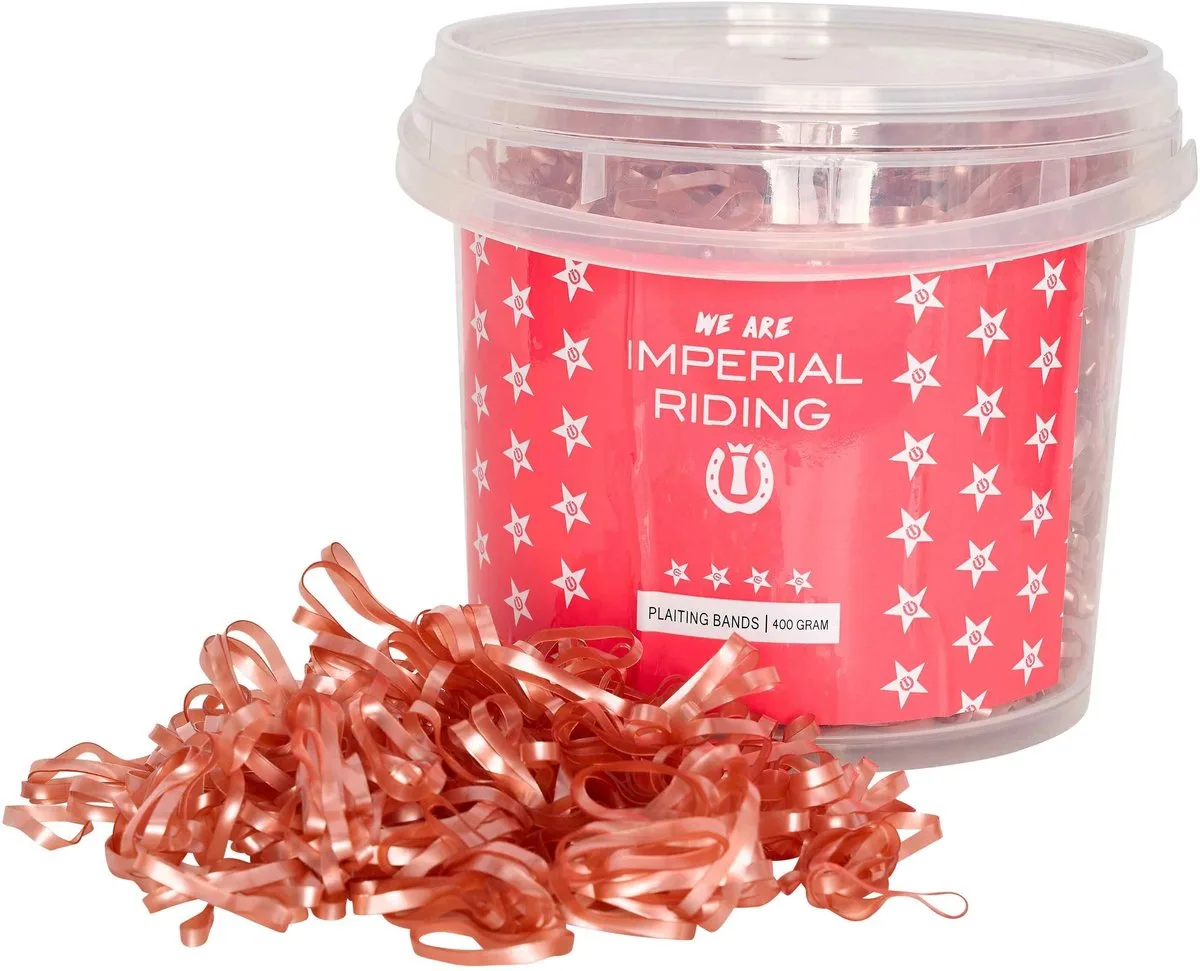 siliconen manenelastiek Imperial Riding Profi-Box 400 g van Imperial Riding in Roségoud – productfoto