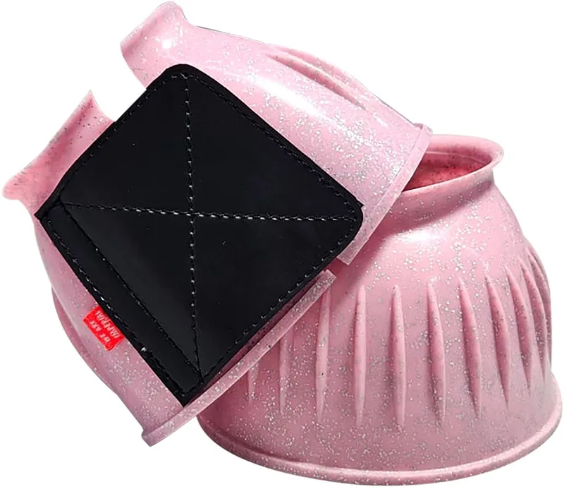 Springschoenen Bells PVC - XL von Imperial Riding in Roze Glitter – Produktfoto
