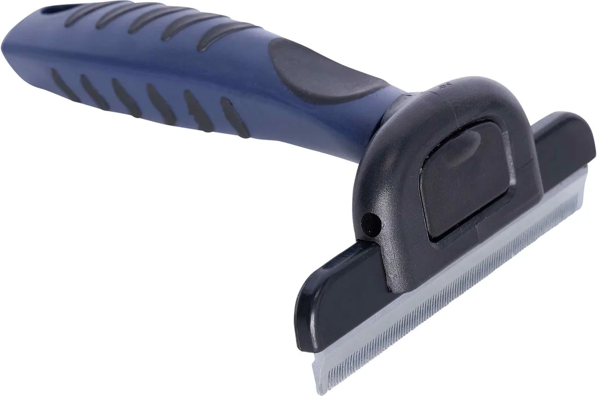 Verzorgingsborstel Hairmaster - Navy - Onesize de Imperial Riding en Bleu – photo produit