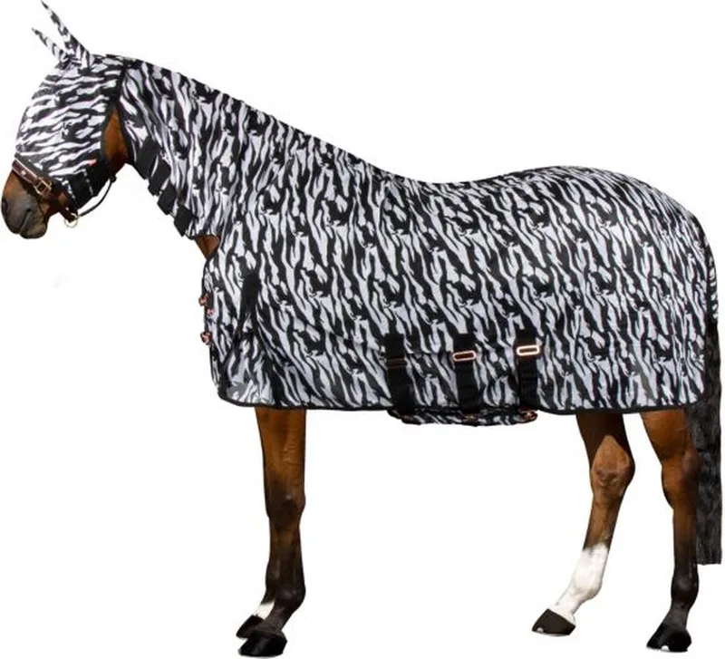 Vliegendeken - Carly - Zebraprint -165 de Imperial Riding en Zebra – photo produit