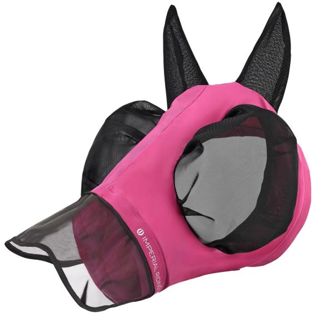 Vliegenmasker met Neus - IRHTrail Ride - Pink - Maat Cob de Imperial Riding – photo produit