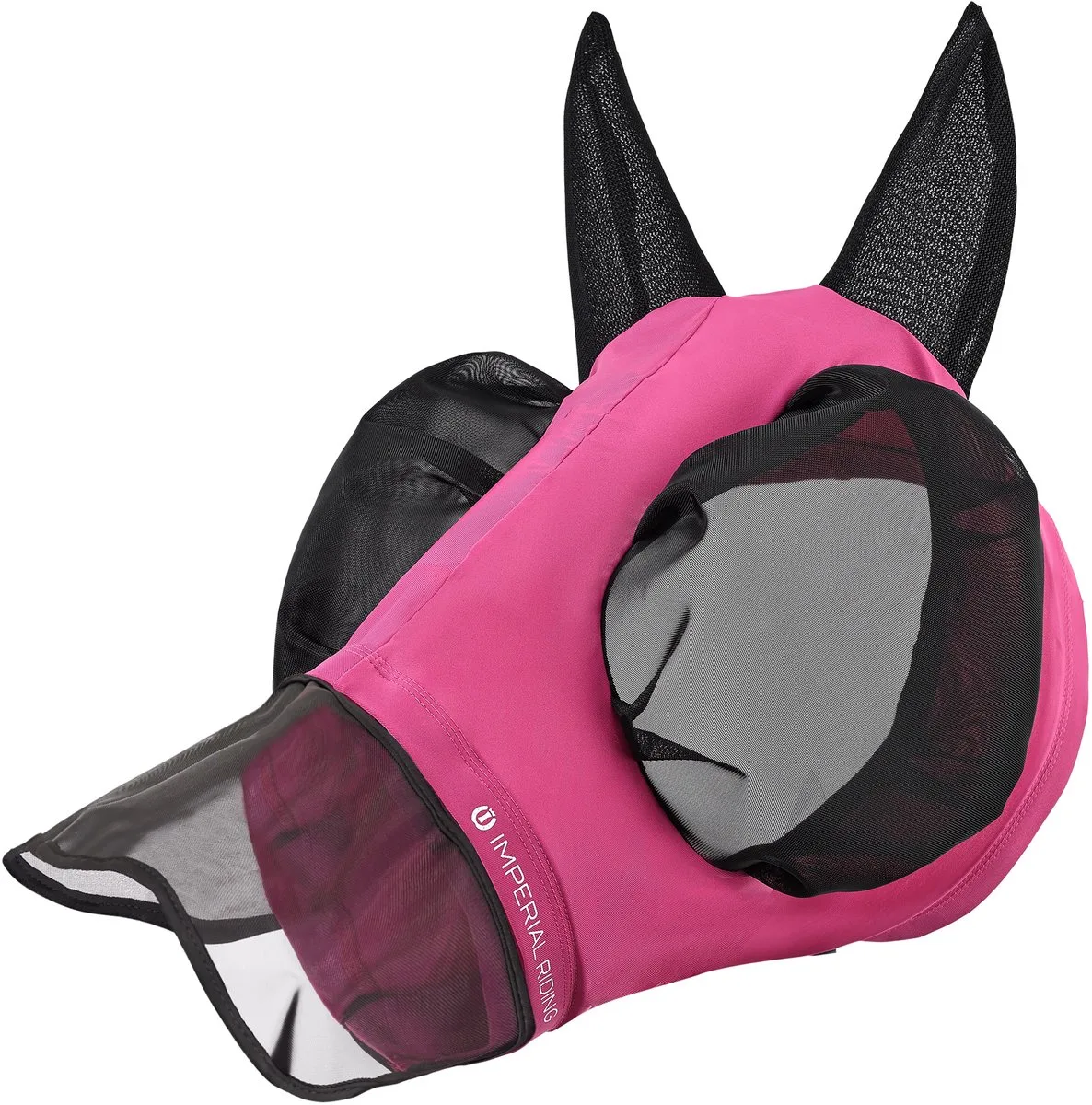 Vliegenmasker met Neus - IRHTrail Ride - Pink - Maat X-Full från Imperial Riding – produktbild