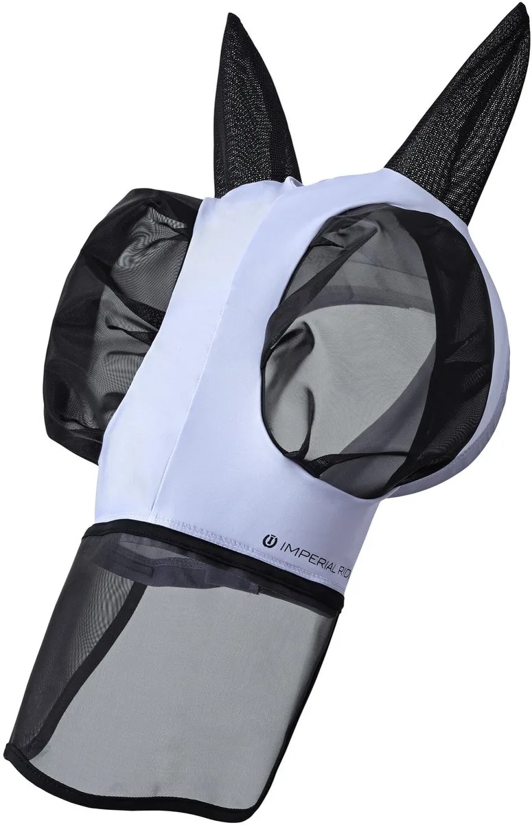 Vliegenmasker met Neus IRHTrail Ride - Wisteria - Maat Full fra Imperial Riding – produktbillede