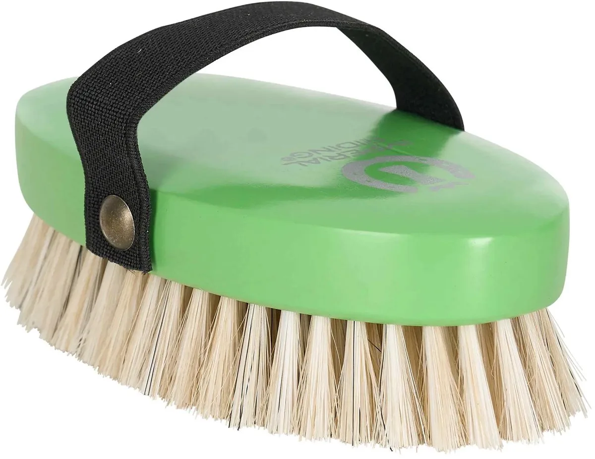 Zachte borstel Imperial Riding Head fra Imperial Riding i Neongroen – produktbillede