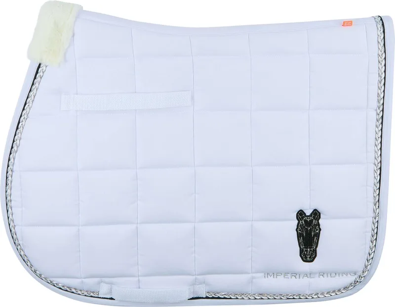 Zadeldek Imperial Riding Elegant de Imperial Riding en Blanc – photo produit