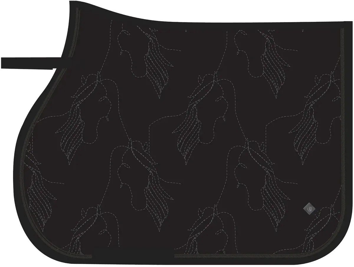 Zadeldek voor paarden Imperial Riding Lexy GP van Imperial Riding in Zwart – productfoto