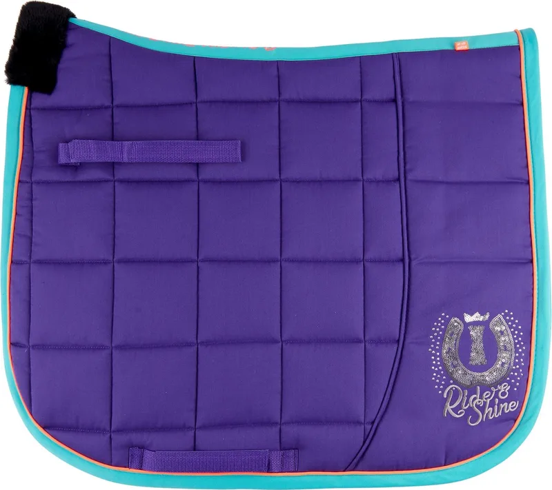 Zadeldekje Imperial Time to Shine DR von Imperial Riding in Royal purple-Jade green – Produktfoto