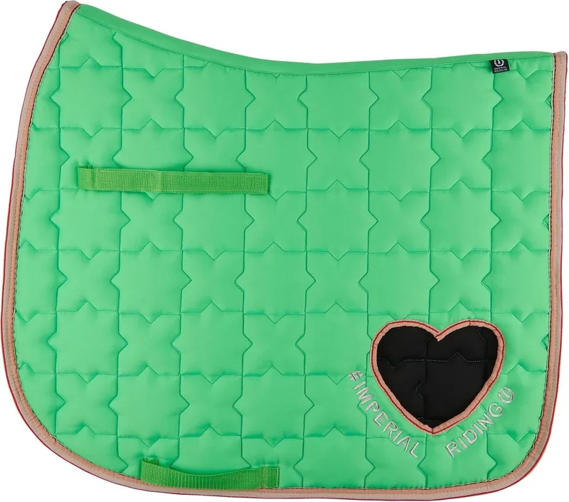 Zadeldekje IRHSymbol DR by Imperial Riding in Green Gecko – product photo