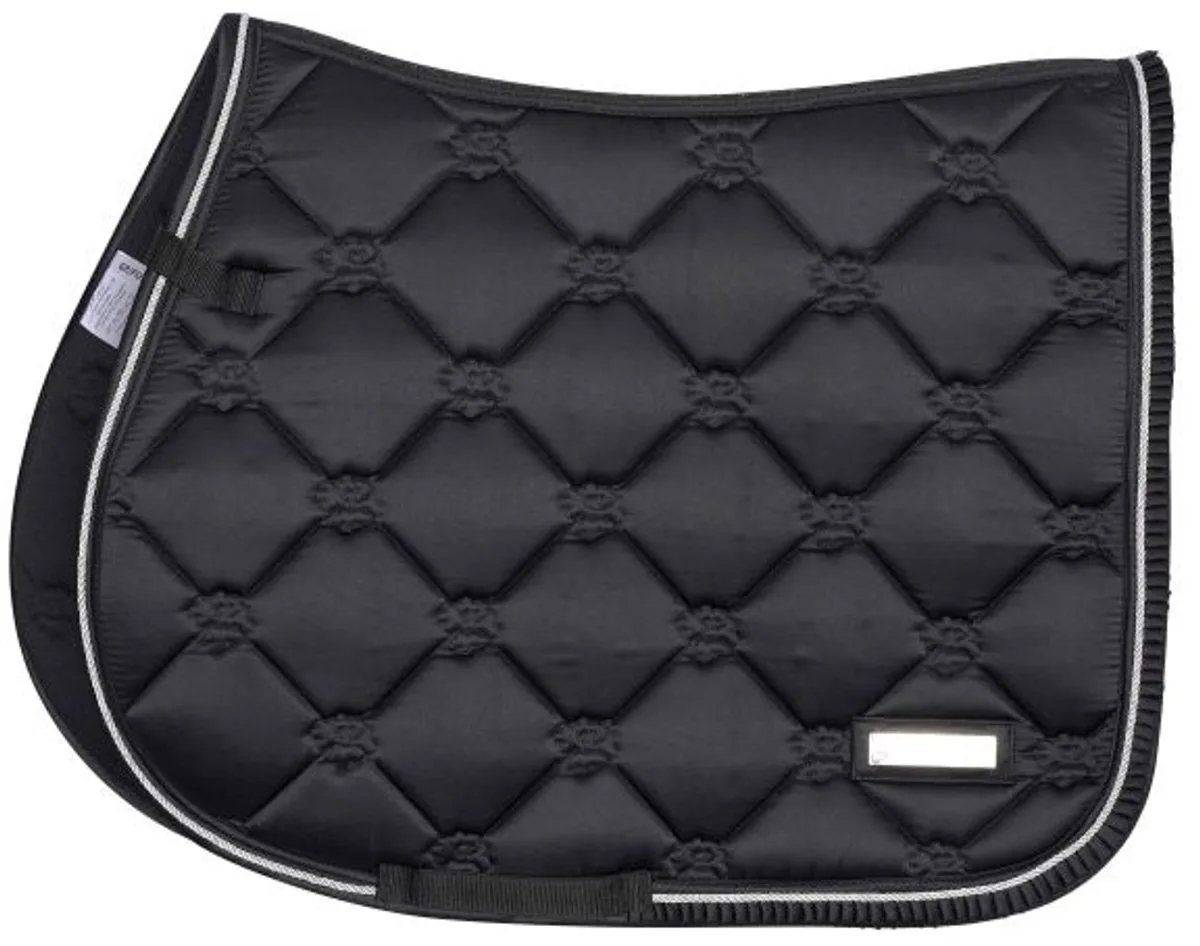 Zadeldekje Lovely VZ Navy - Cob | Zadeldekje paard de Imperial Riding en Bleu – photo produit