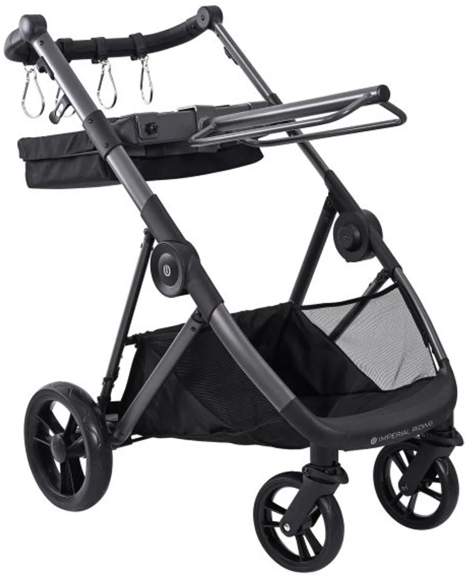 Zadelkar - Carry Light de Imperial Riding en Gun Metal Metallic – photo produit
