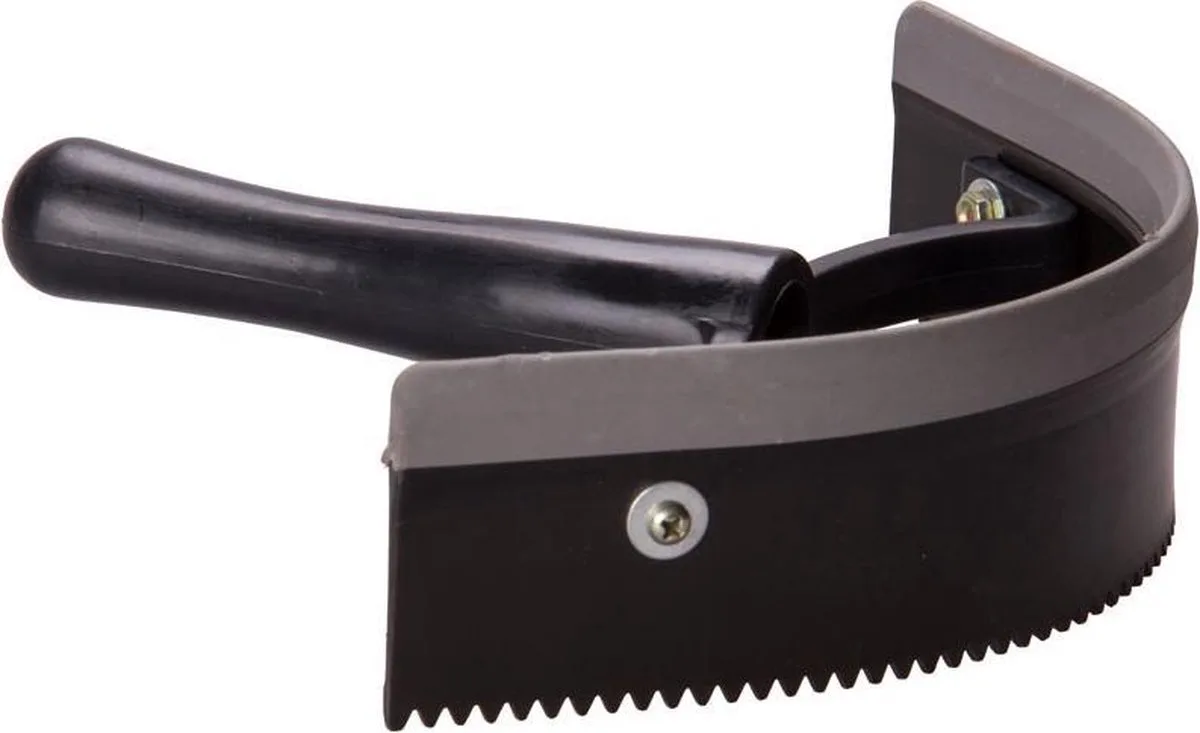 Zweetmes plastic gebogen m/rub de Imperial Riding en Noir – photo produit